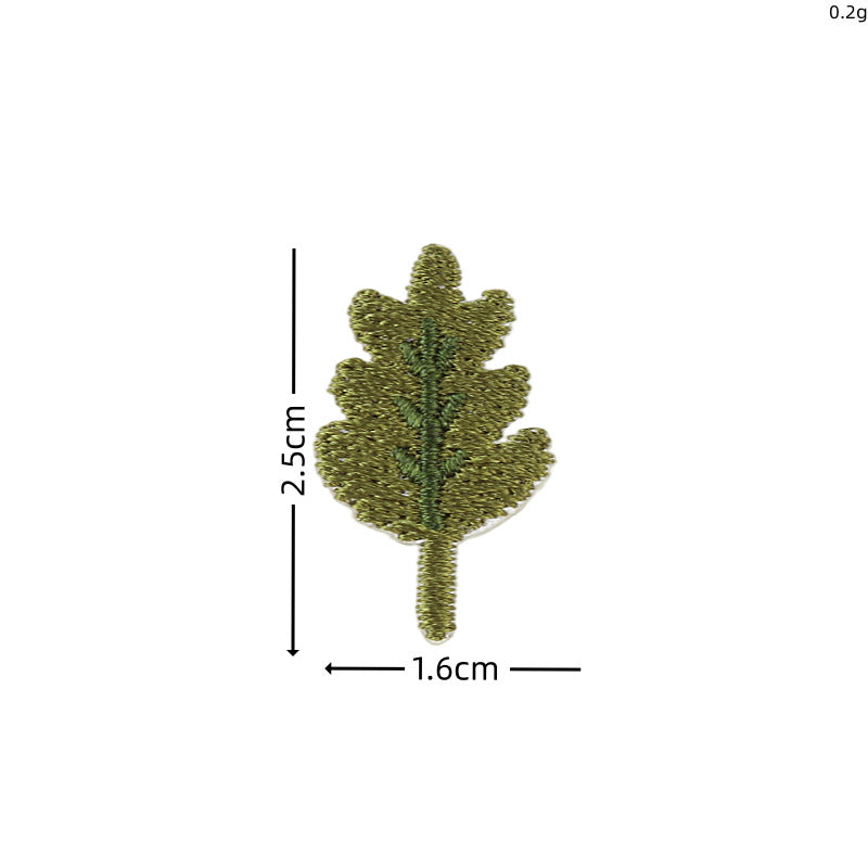 Wholesale Cute cartoon iron-on flower cherry embroidery patch